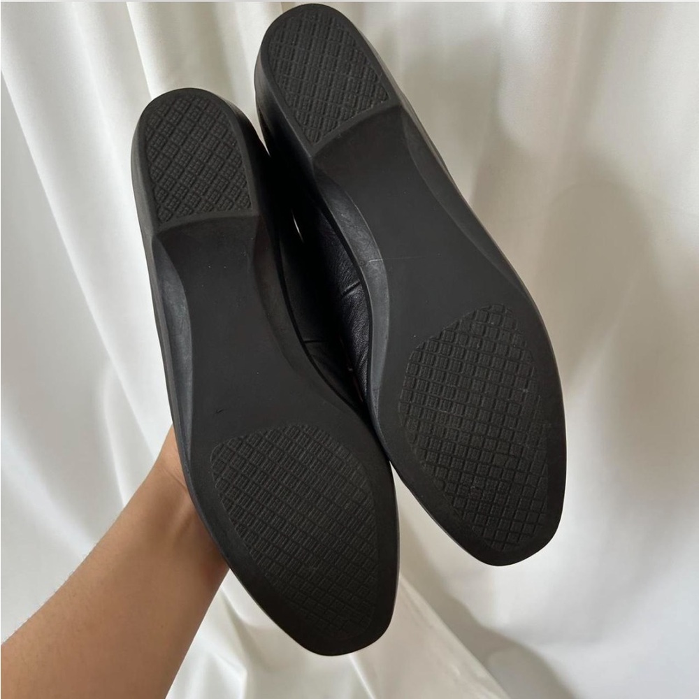 Vintage Black Valley Lane leather Upper slip-on loafers size 8M. - Picture 3 of 8